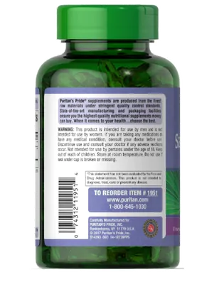 Extrato de Saw Palmetto, 180 Softgels, Puritan's Pride
