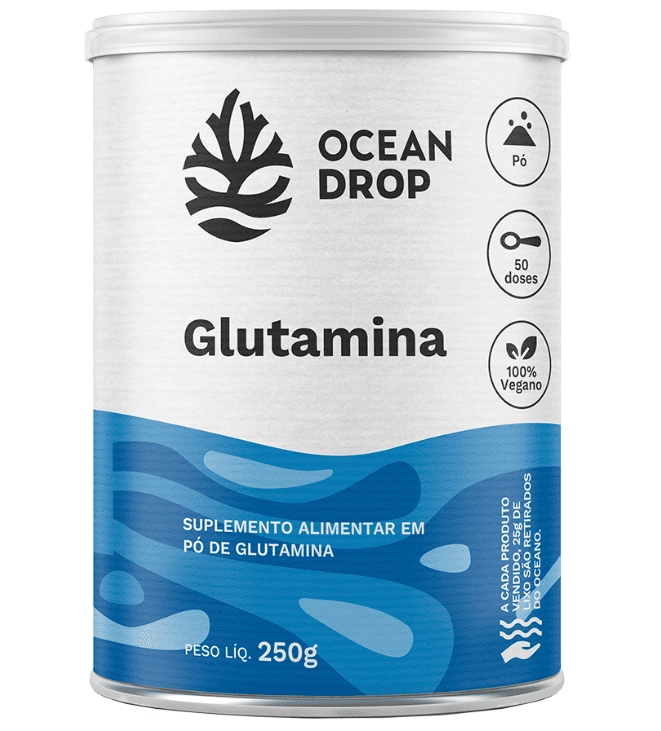 Glutamina 250g, Glutamina, Ocean Drop