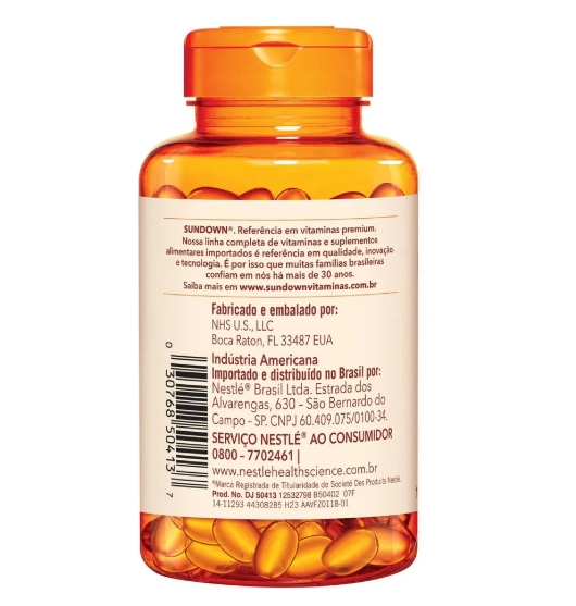 Vitamina E  268mg / 400IU, 100 cápsulas, Sundown