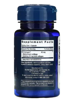 Colágeno NT2, 60 Cápsulas, Life Extension