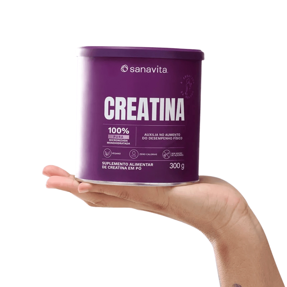 Creatina Sem Sabor, 300g - Sanavita