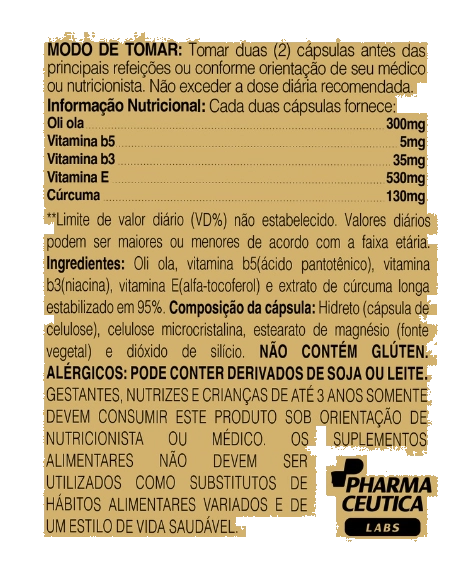OLI OLA antioxidante, 1000mg, 60 cápsulas, Dr. Botanico