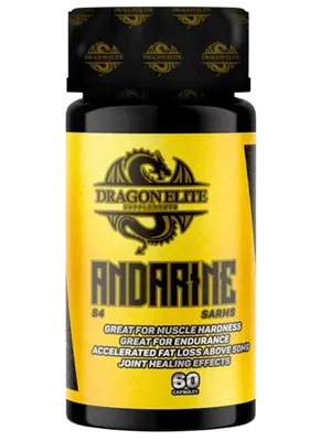 Andarine S4, 25mg, 60 Capsulas, Dragon Elite