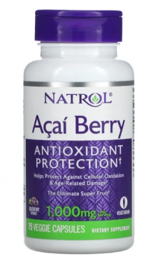 Açaí Berry, 1000mg, 75 Cápsulas, Natrol