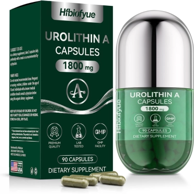 Urolithin A ,1.800mg, 90 Cápsulas, Hfbiofyue