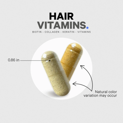 Hair Vitamin Complexo Nutricional, 120 Cápsulas, Codeage