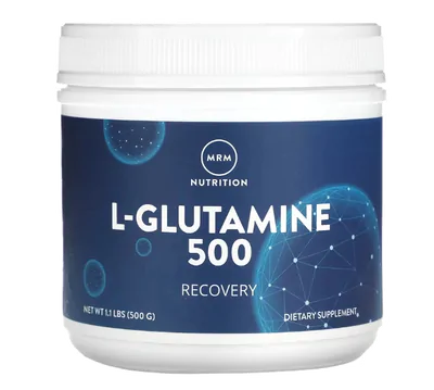L-Glutamina 500mg, 500g em Pó, MRM Nutrition