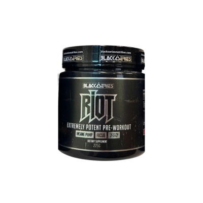 Pré Treino Riot, 225g, Black Series 