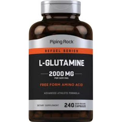 L-Glutamina 2000mg, 240 Cápsulas, PipingRock