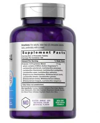 Probiotic-14, 6 bilhões, 200 Cápsulas, Horbaach