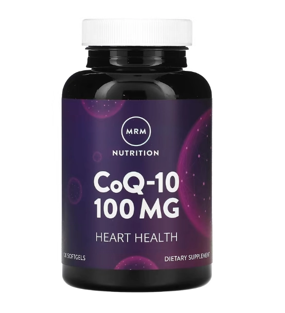 Coenzima CoQ10, 100mg, 120 Cápsulas, MRM