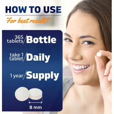 Melatonina 20mg, 365 Comprimidos Sabor Frutos Silvestres, Vitamatic