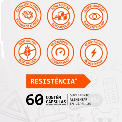 Cafeína Anidra, 200mg, 60 Cápsulas, Under Labz
