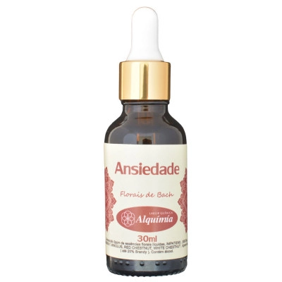 Florais de Bach, Ansiedade, 30ml, Alquimia