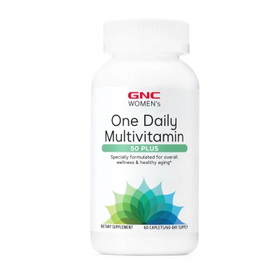 Multivitamínico Feminino Diário 50 Plus - 60 Cápsulas, GNC