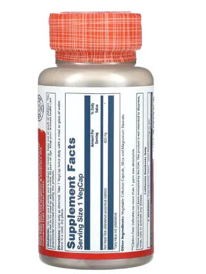 Arroz de Levedura Vermelha, Red Yeast Rice, 600mg, 45 Cápsulas, Solaray