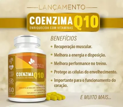 Coenzima Q10 + Vitaminas, 50mg, 60 Cápsulas, Flora Nativa
