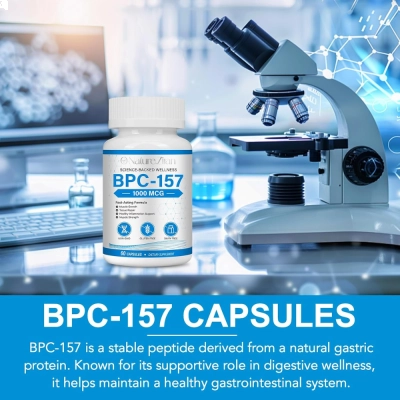 BPC-157, 1000mg, 60 Cápsulas, Nature Zilan