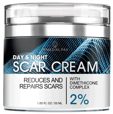 Scar Cream, Creme para Remoção de Cicatrizes, 55ml, Remedial Pax
