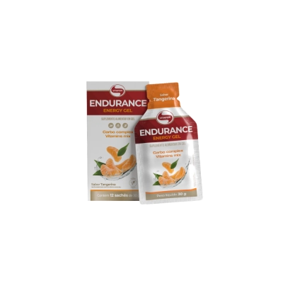 Endurance Energy gel, 12 sachês 30g Cada, Vitafor