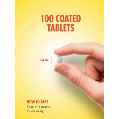 Sulfato de Ferro, 65 mg, 100 Comprimidos, Sundance
