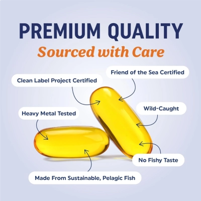 Ômega 3, Fish Oil, Sabor Limão, 120 Softgels, MAV Nutrition