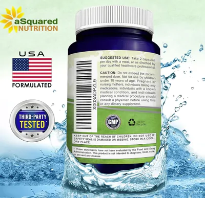 Tongkat Ali 1500mg, 120 Cápsulas, aSquared Nutrition