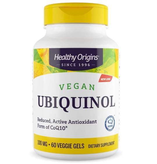 Ubiquinol, CoQ10 100mg, 60 Cápsulas, Healthy Origins