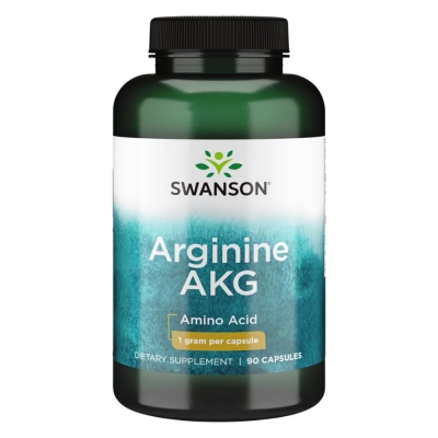 Arginina AGK, 90 Cápsulas, Swanson