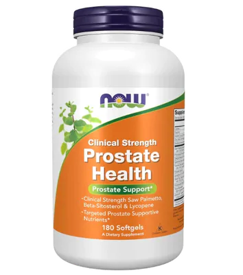 Prostate Health, Saúde da Próstata, 180 Cápsulas, Now