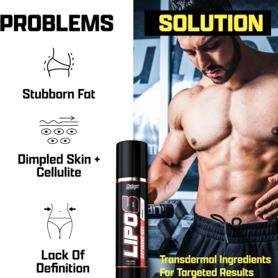 Lipo 6 Defining Gel, Definição Corporal e Tonificação, 120ml, Nutrex