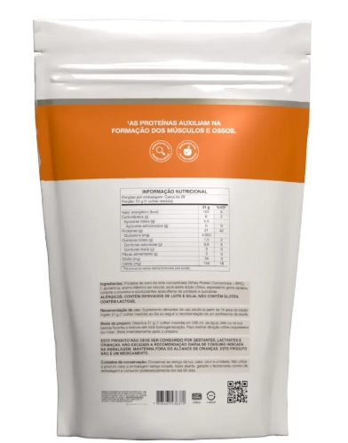 Whey Protein WPC, 900g Sabor Mousse de Maracujá, Vitafor