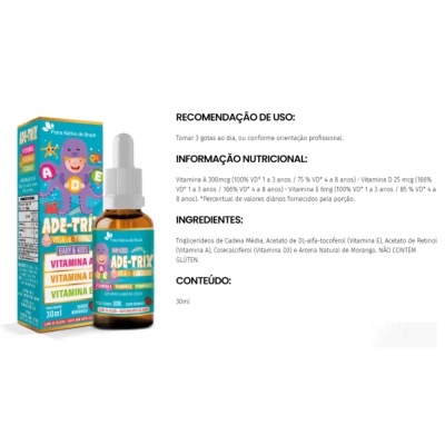 Kit Infantil B-TRIX + ADE-TRIX, Flora Nativa