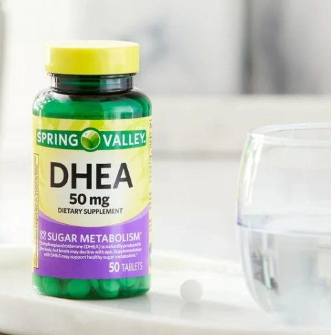Dhea 50mg, 50 Comprimidos, Spring Valley