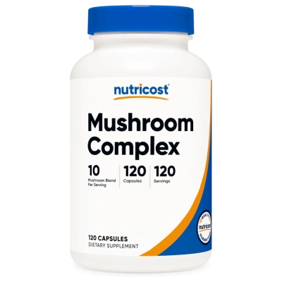Mushroom Complex (Complexo de Cogumelos), 120 Cápsulas, Nutricost