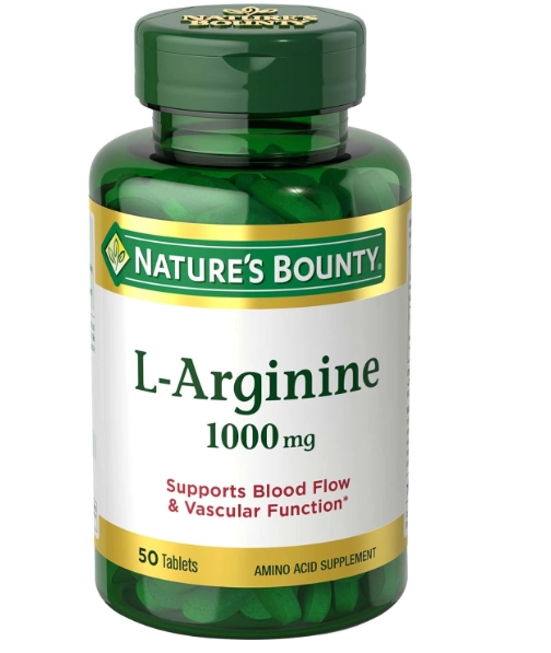 L-arginina, 1000mg , 50 Tablets, Nature's Bounty
