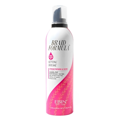 Mousse Fixação, Fortalecedor e Brilho, 345ml, EBIN New York