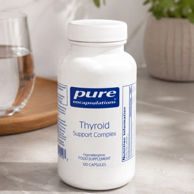 Thyroid Support Complex, Suporte a Tireoide, 120 Cápsulas, Pure Encapsulations
