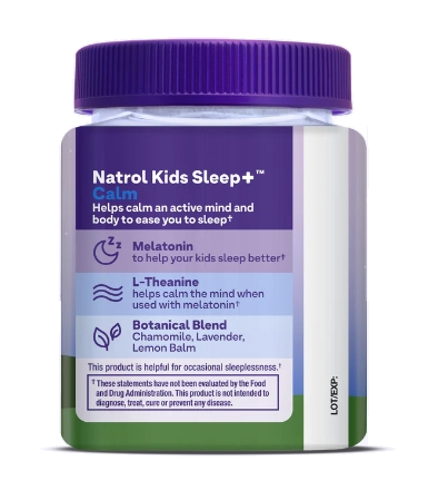 Sleep Calm Kids, 60 Gomas Sabor Morango, Natrol
