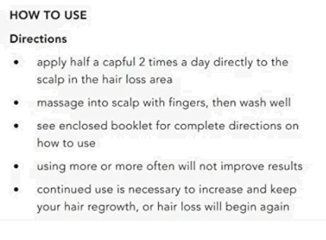 Rogaine Extra Strength, Masculino, 5% solução de minoxidil, 60ml cada