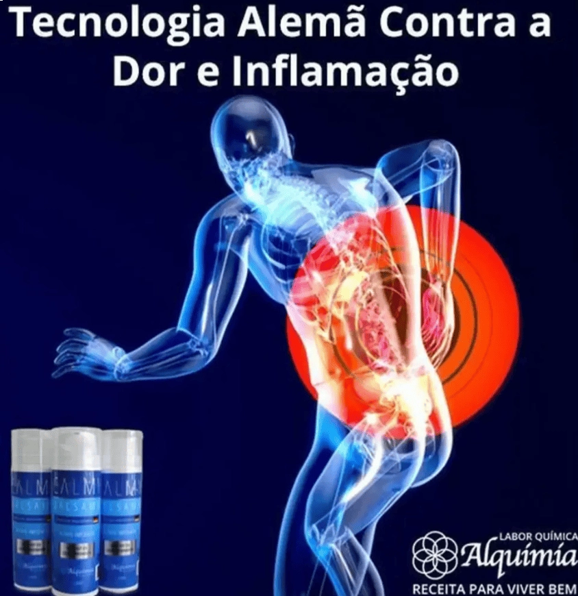 Pomada Calmy Bálsamo (Alívio da Dor) 150ml, Alquimia