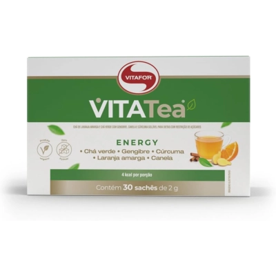 Vita Tea, Chá Misto Solúvel, 30 Sachês (2g cada), Vitafor 