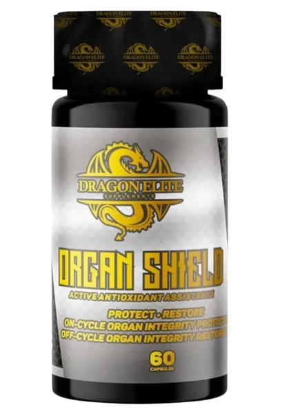 Organ Shield, 60 Capsulas, Dragon Elite