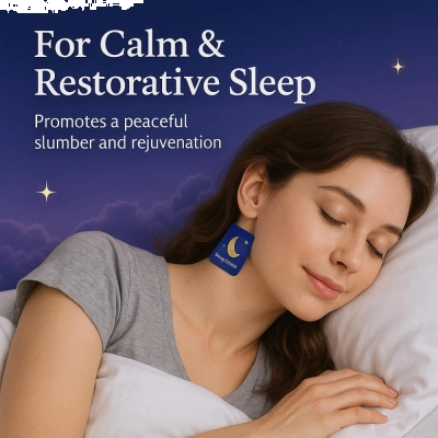 Sleep Patches, Sono Reparador sem Cápsulas, Praticidade e Relaxamento Noturno, 60 Adesivos, Adelbras