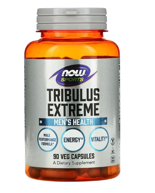 Tribulus Extreme, 1000MG, Saúde Masculina, 90 Cápsulas, Now