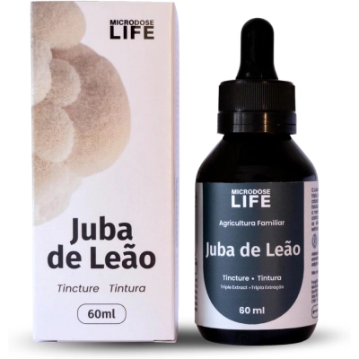 Extrato Líquido Cogumelo Funcionais, Tipos, 60ml, Microdose Life