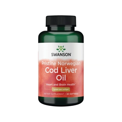 Cod Liver Oil, 60 Softgel, Swanson