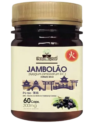 Jambolão Extrato Seco, 60 cápsulas, Folhas e Raízes