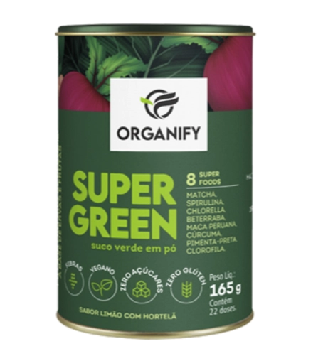 Super Green Juice, Suco verde em pó, 165g, Organify