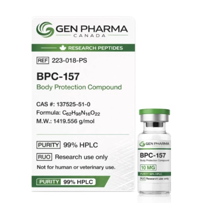 BPC-157, Cicatrização Rápida e Reparação de Lesões, 10mg, Gen Pharma